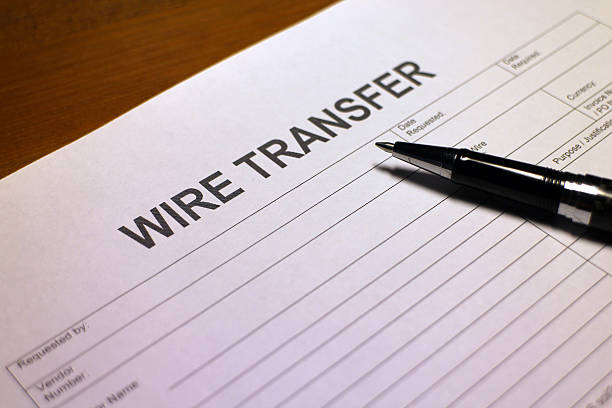 Incoming wire transfer